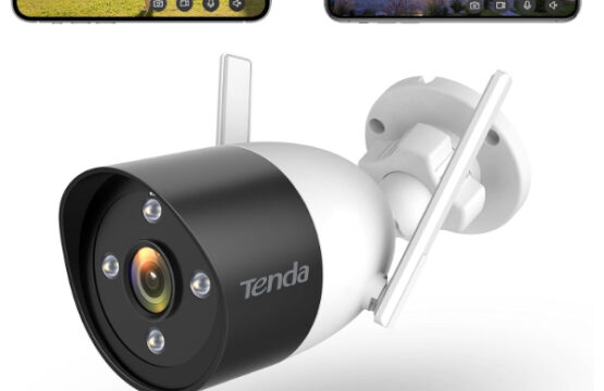 Caméra IP Wi-Fi extérieur 2K Tenda CT6 (3MP)